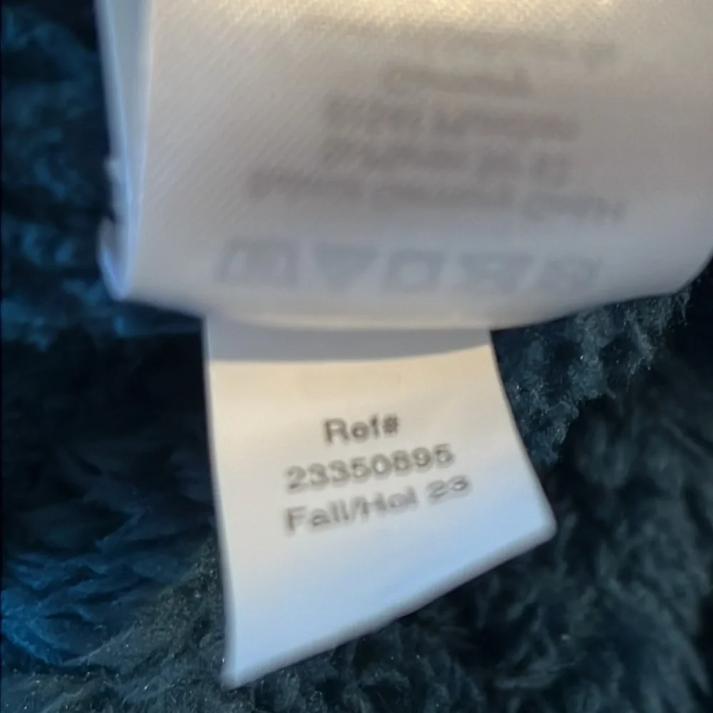 Eddie Bauer - Quest, women’s XL super plush and soft teal sweater, new w/o tags - Picture 13 of 16